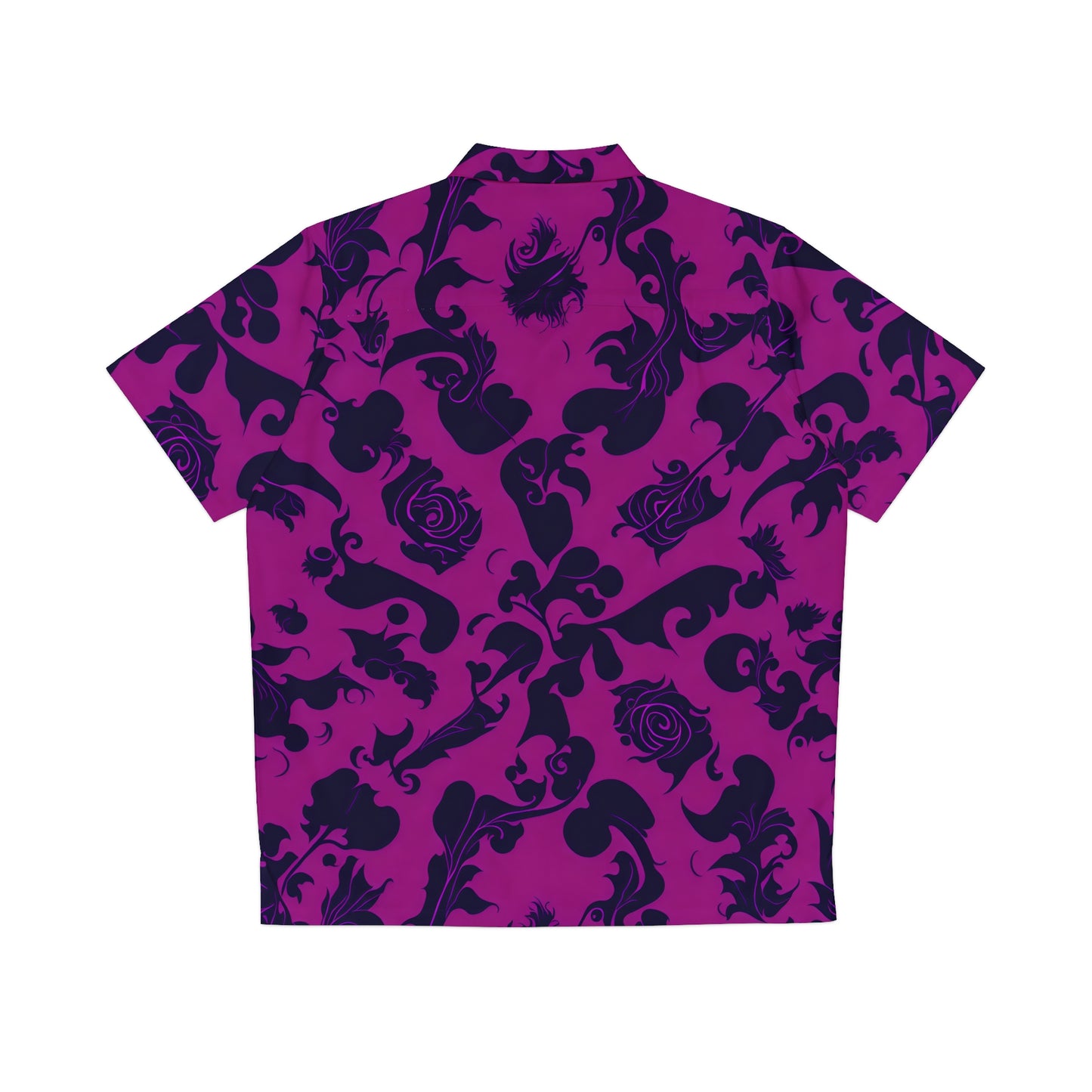 The Fuchsia Fractal - Men's Hawaiian Shirt