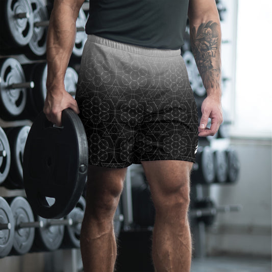 Geo Men's Recycled Athletic Shorts
